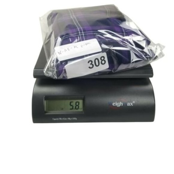 American Eagle Outfitters Soft Flannel Plaid Shirt Womens M Purple Viscose Blend - Picture 11 of 12